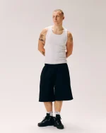 Garms Affiliated Signature Jogger Shorts Black (2)