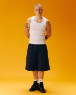 Garms Affiliated Signature Jogger Shorts Navy (6)