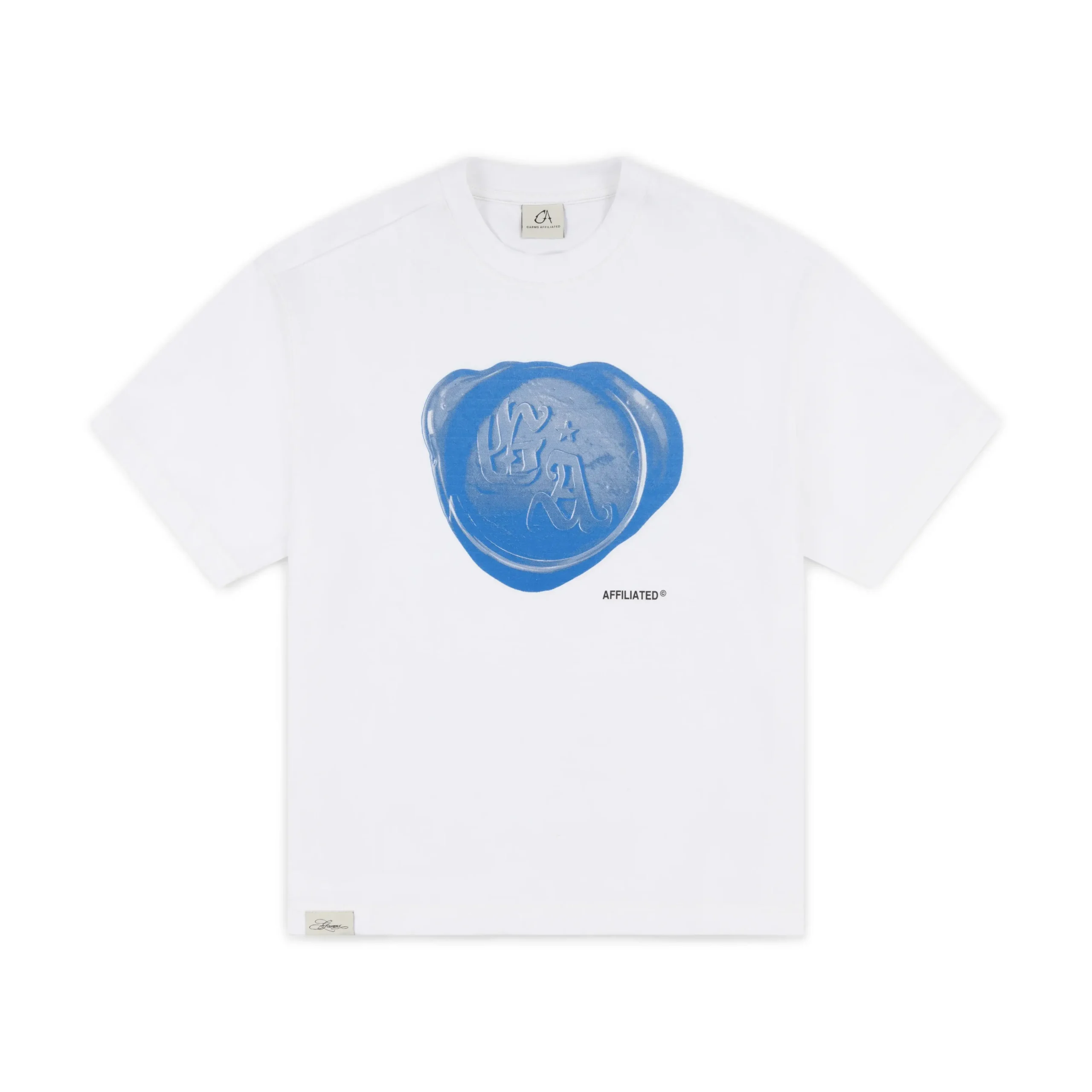 Garms Affiliated Stamp T Shirt Blue (4) Garms Affiliated Stamp T Shirt Blue (4)