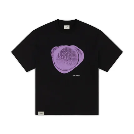 Garms Affiliated Stamp T Shirt Purple (2)