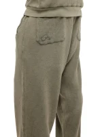 Garms Affiliated Waffle Uncuffed Jogger Dust Olive (3)