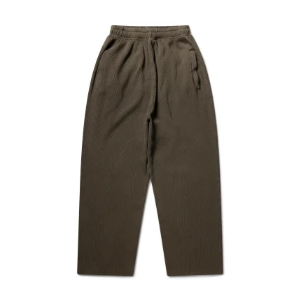 Garms Affiliated Waffle Uncuffed Jogger Oxide Brown (6)
