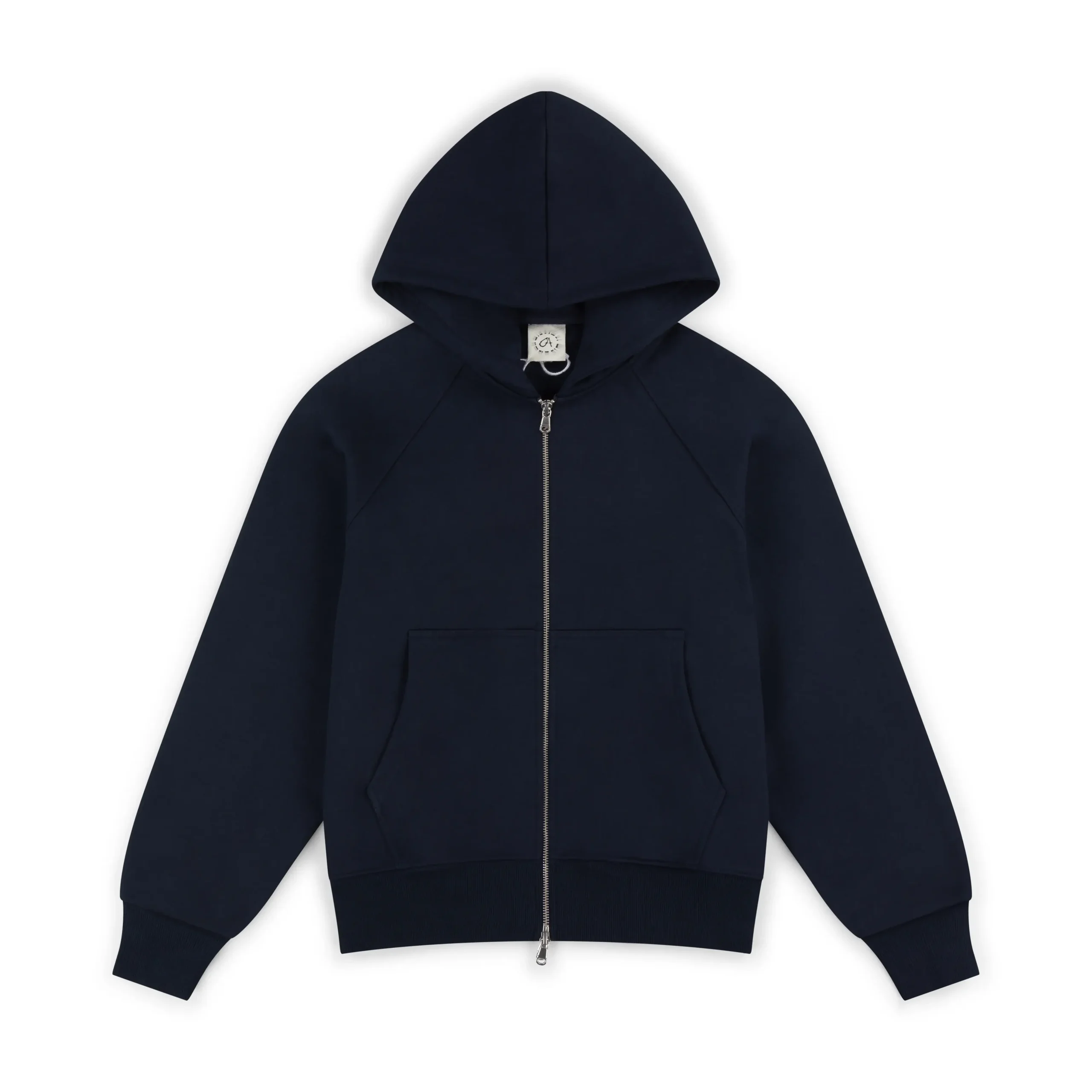Garms Signature Zip up Hoodie Navy (6) Garms Signature Zip up Hoodie Navy (6)