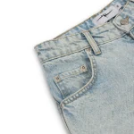 Garms Affiliated Baggy Denim Shorts Sun Bleached Blue (3)