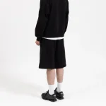 Garms Affiliated Drift Jogger Shorts True Black (6)