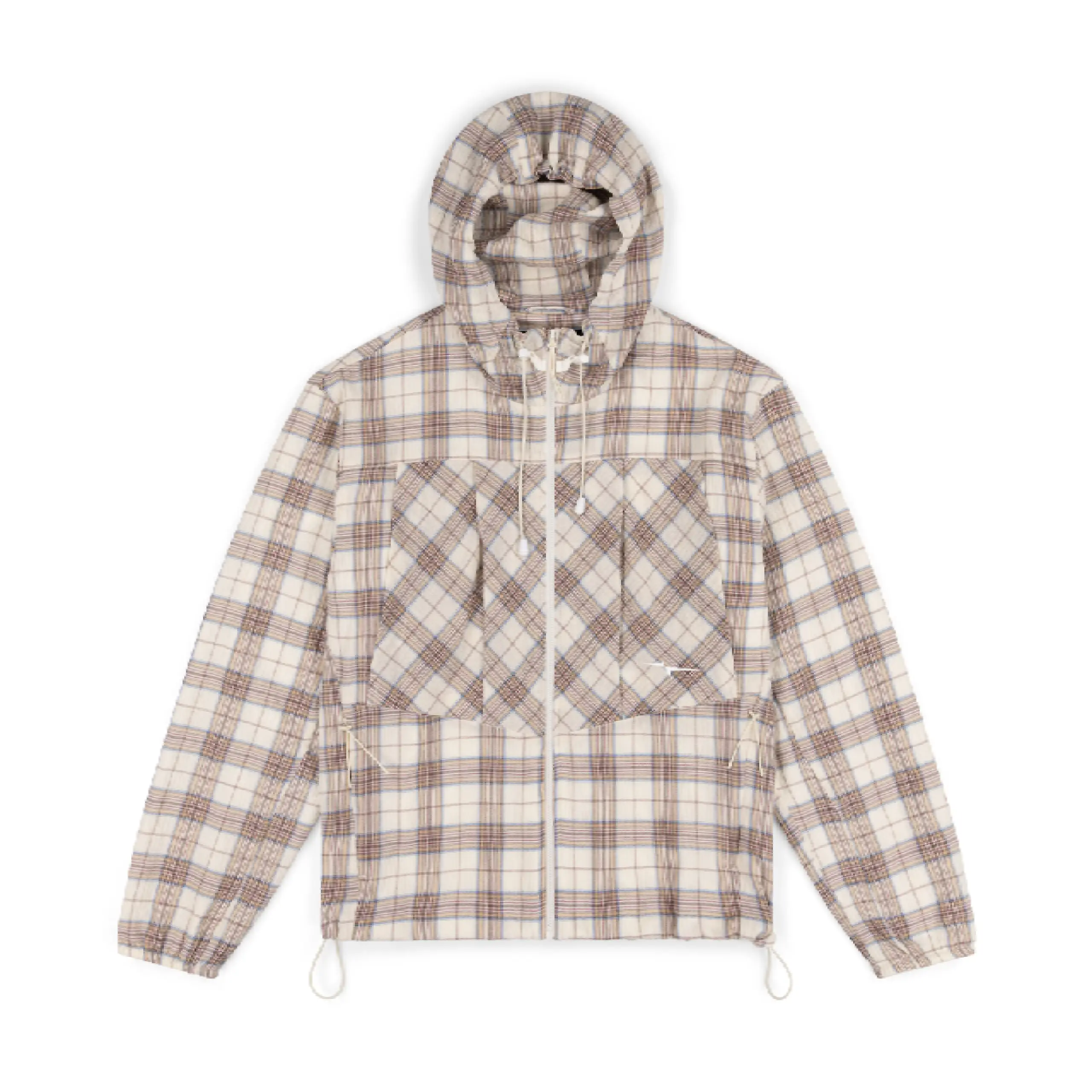 Garms Affiliated Plaid Jacket Beige (1) Garms Affiliated Plaid Jacket Beige (1)