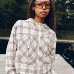 Garms Affiliated Plaid Jacket Beige (4)