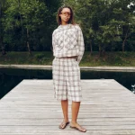 Garms Affiliated Plaid Jacket Beige (5)