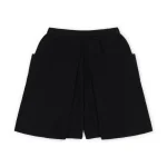 Garms Affiliated Womens Woven Shorts Black (9)