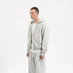 Garmsaffiliated Signature Zip up Hoodie Grey (7)