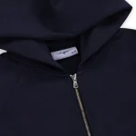 Garmsaffiliated Signature Zip up Hoodie Navy (5)